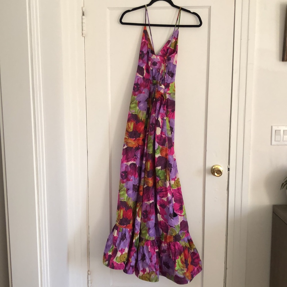 Plenty By Tracy Reese V-Neck Floral Maxi Dress